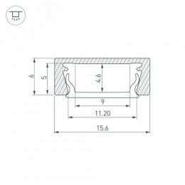Профиль MIC-M-2000 (ARL, алюминий)
