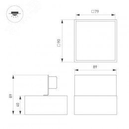 Блок питания ARS-60-24 (24V, 2.5A, 60W) (ARL, IP20 Сетка, 2 года)