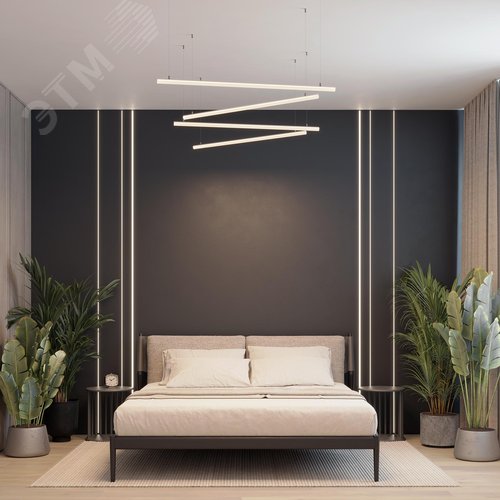 Лента светодиодная 8 Вт/м 24В IP20 4000K 320LED/м COB-X320-8mm CSP 5 м