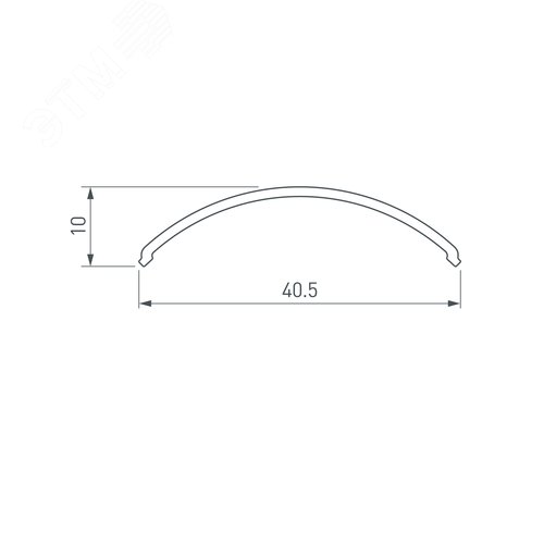 Экран матовый для PDS, MIC (ARL, Пластик)