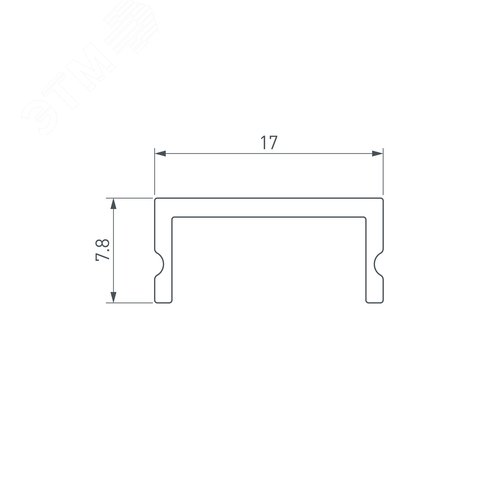 Экран SL-W17-2000 OPAL (ARL, Пластик)