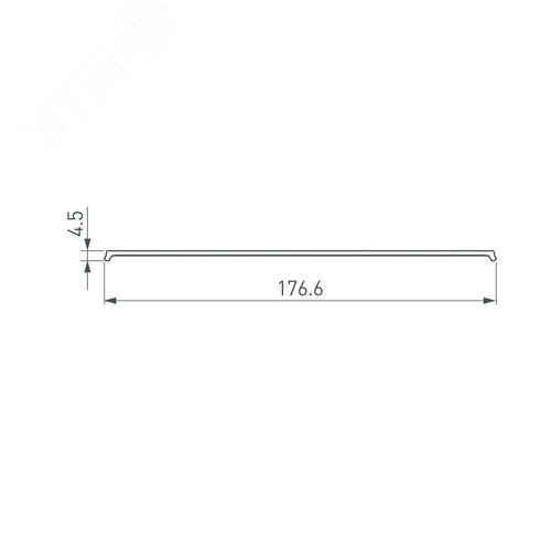 Блок питания ARV-DR15-24 (24V, 0.63A, 15W) (ARL, IP20 DIN-рейка)