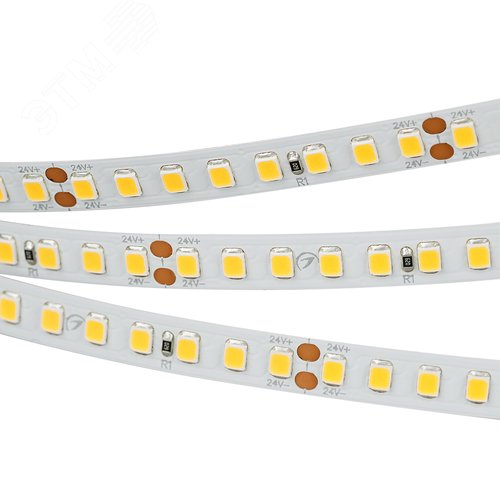 Лента светодиодная 12 Вт/м 24В IP20 3000K 160LED/м RT/RTW-A160-8-10mm SMD 2835 5 м