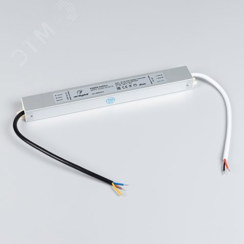 Блок питания ARPV-24060-SLIM-D (24V, 2.5A, 60W) (ARL, IP67 Металл, 3 года)