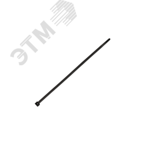 Стяжка кабельная PRNS 150х3,5 черная атмосферостойкая (100 шт)