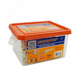 Дюбель для гипсокартона PBA 14х39 с шурупом (100шт)