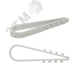 Дюбель-хомут  PDX 11-18 серый