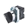 Переключатель NP2-BD33, 3 положения фиксацией, 2НО, IP40 (R)