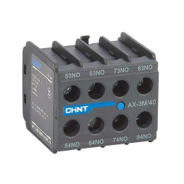 Приставка дополнительных контактов 2НО+2НЗ для контакторов NXC-06M~12M (R) AX-3M/22