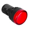 Индикатор ND16-22DS/4C красный, компактный, встроенный конденсатор, IP65 АС230В (R)