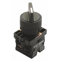 Переключатель NP2-ED21, 2 положения с фиксацией, 1НО, IP40 (R)