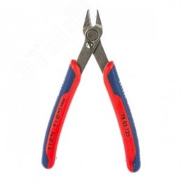 Бокорезы прецизионные ElecTronic Super KNips резка - мягкая проволока 02-16мм проволока средней твердости 1мм L=125мм высокочастотная закалка режущих кромок до 60HRC INOX - инструментальная сталь 2-компонентные рукоятки