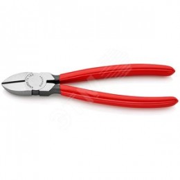 Бокорезы резка - мягкая проволока 4мм проволока средней твердости 3мм твердая проволока 2.5 мм L=180мм 62HRC черные обливные рукоятки