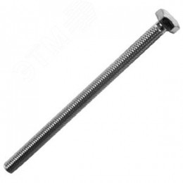 Болт DIN933 М10х30 класс прочности 5.8 покрытие цинк 100 шт