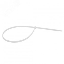 Стяжка кабельная PRO 4.8х370 нейлоновая белая (100 шт.)