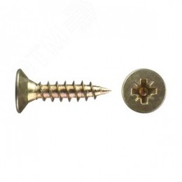 Саморез универсальный 2.5х20 желтый цинк 200 шт