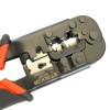 Кримпер для обжима RJ разъемов (RJ-45, RJ-12, RJ-11) черный/красный