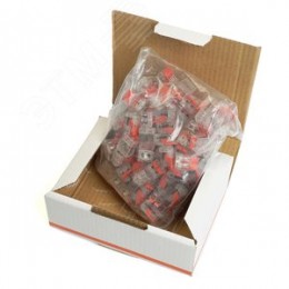 Клемма монтажная компактная 2-проводная,