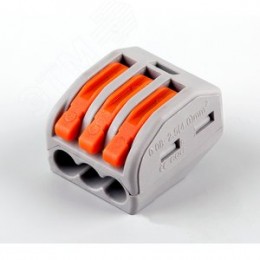 Клемма монтажная 3-проводная,