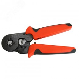 Кримпер для обжима втулочных наконечников d0,25-10мм красный