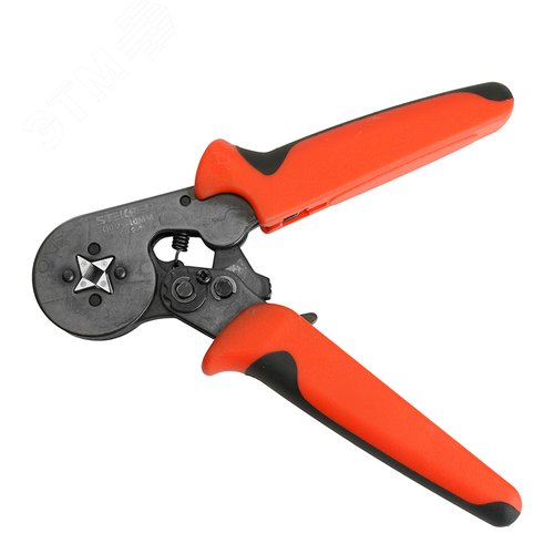 Кримпер для обжима втулочных наконечников d0,25-10мм красный