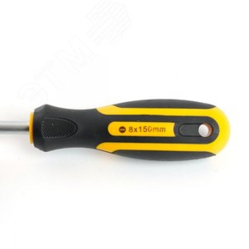 Отвертка шлицевая SL8х150мм, Cr-V