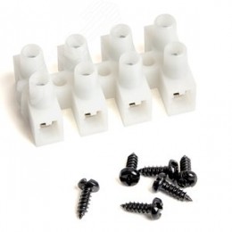 Коробка распределительная водонепроницаемая 4 выхода, с клеммой в комплекте,