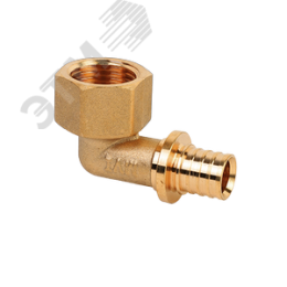 Угольник 20х3/4'ВР переходной с внутренней резьбой, аксиальный, латунь