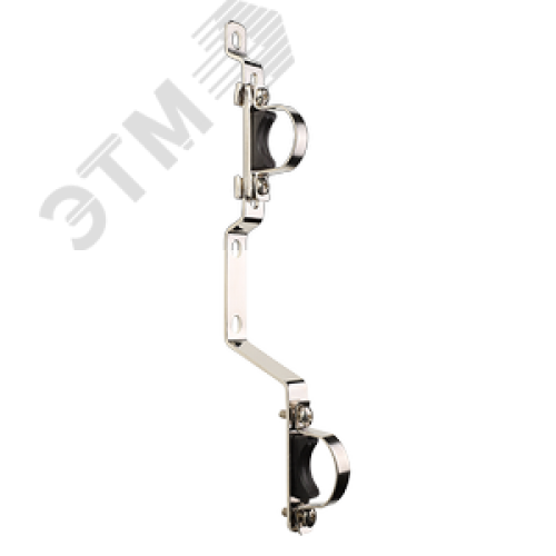 Пара кронштейнов для коллекторов 1' регулируемый 195-220 ержавеющая сталь