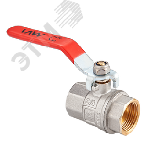 Кран шаровой 1/2' ВВ ручка