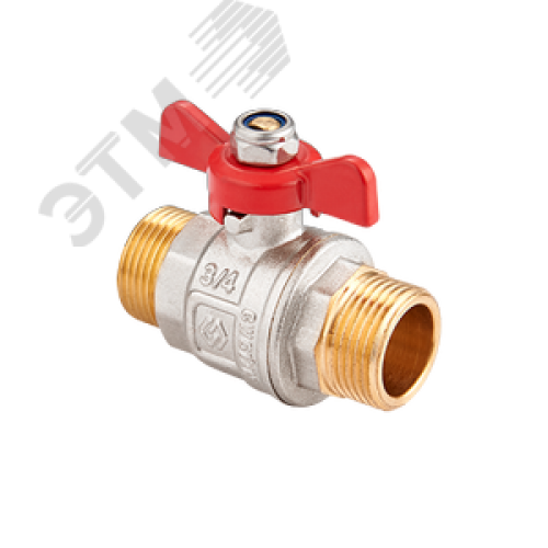 Кран шаровой 1' НН ручка бабочка