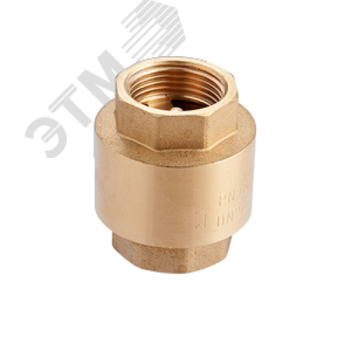 Клапан обратный 1'1/4 латунный золотник
