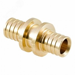 Муфта 25х16 переходная аксиальная, латунь