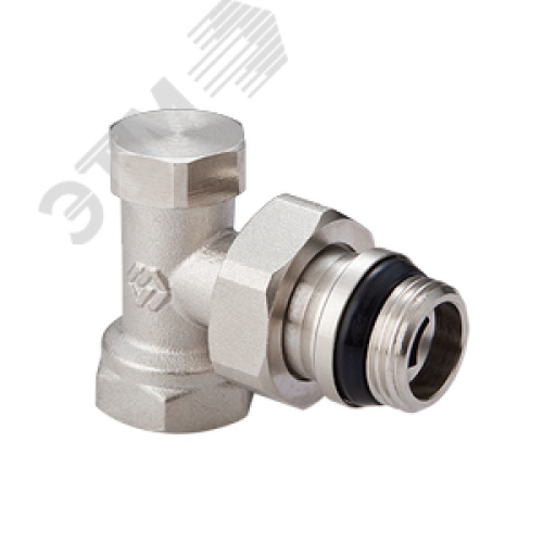 Клапан настроечный угловой 1/2' с самоуплотняющимся кольцом
