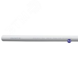 Труба полипропиленовая 32x3.0 SDR 11 PN 10 PPR белая, хлыст 4м