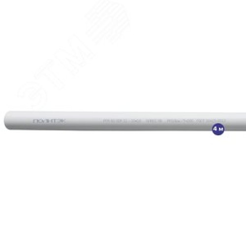 Труба полипропиленовая 32x3.0 SDR 11 PN 10 PPR белая, хлыст 4м