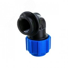 Отвод ПНД компрессионный ВР 25 х 1'