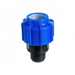 Муфта ПНД компрессионная НР 20x1/2'