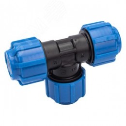 Тройник ПНД компрессионный 20