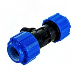 Тройник ПНД компрессионный НР 20x1/2'x20