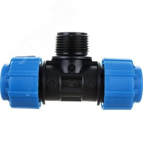 Тройник ПНД компрессионный НР 25x1'x25