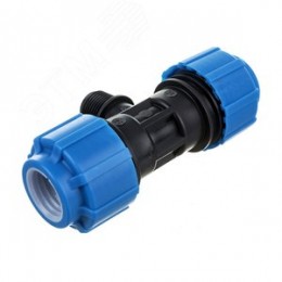 Тройник ПНД компрессионный НР 25x1/2'x25