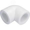 Угольник 32 мм 90 град., полипропиленовый PPR, белый