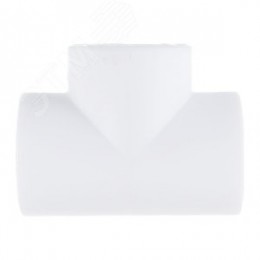 Тройник 32 мм полипропиленовый PPR белый