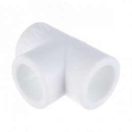 Тройник 32 мм полипропиленовый PPR белый