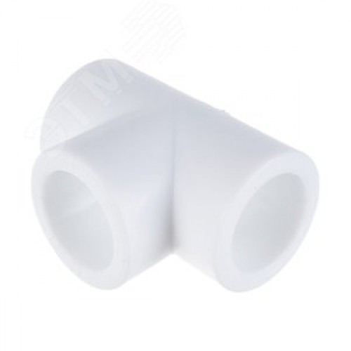 Тройник 40 мм полипропиленовый PPR белый