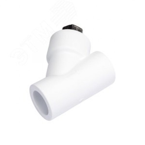 Фильтр сетчатый 20 ВВ косой, полипропиленовый PPR белый