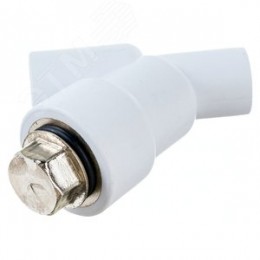 Фильтр сетчатый 20 ВН косой, полипропиленовый PPR белый