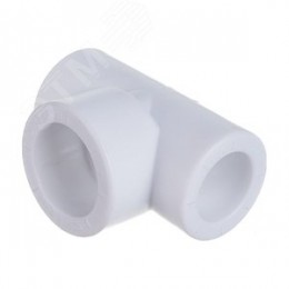 Тройник переходной 20х25х20 полипропиленовый PPR белый