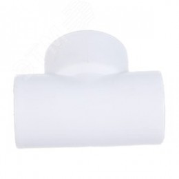 Тройник переходной 20х25х20 полипропиленовый PPR белый